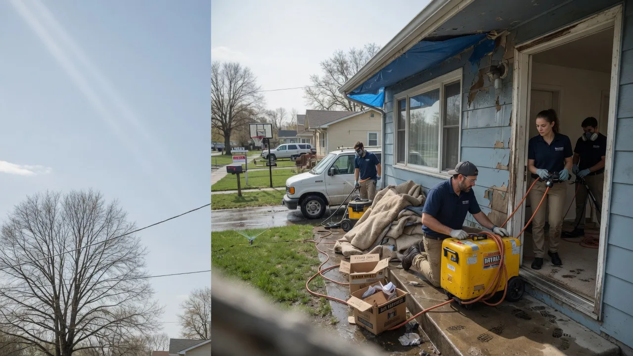 Basement Flood Cleanup in Hoopeston, IL near me